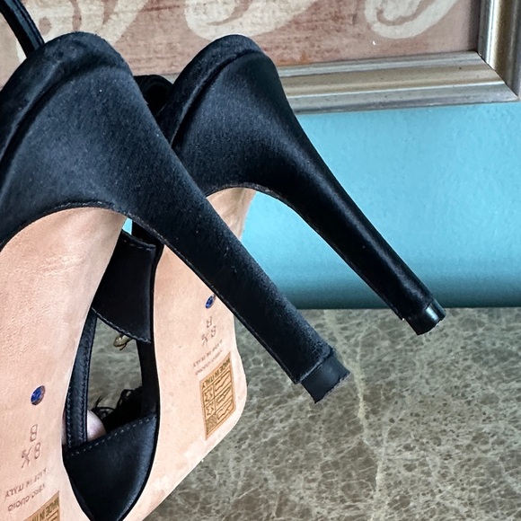 Something Bleu Effie Feathered Pumps - Picture 12 of 14